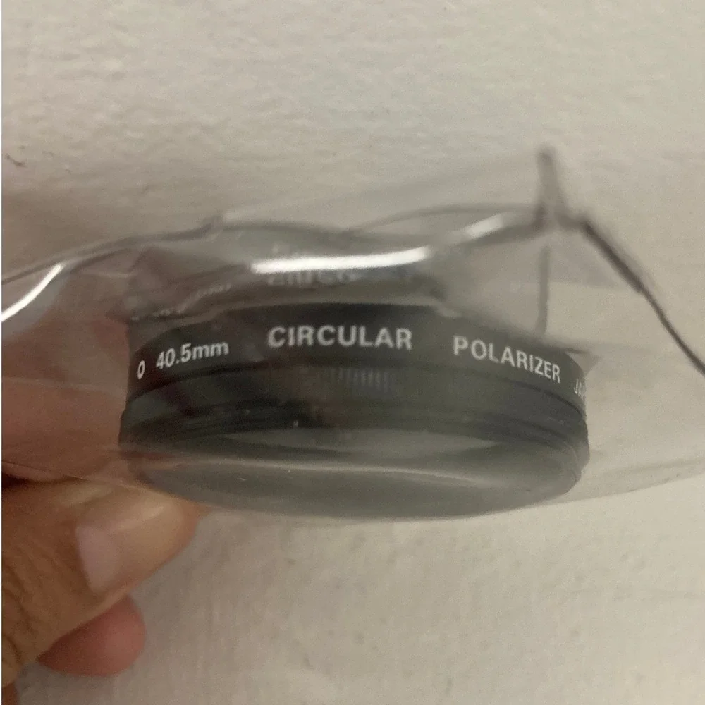 Vintage 40.5mm Circular Polarizer CPL Camera Lens Filter Japan Lens Accessory
